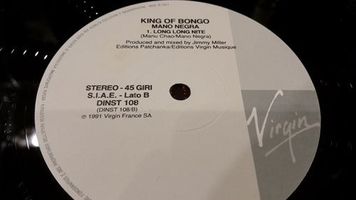 Mano Negra King Of Bongo Vinilo Maxi Italy 1991 Muy Bueno 2