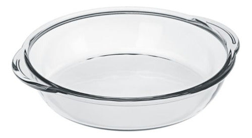 Sempre Round Dish 30x27 Cm 2.4L Glass 0