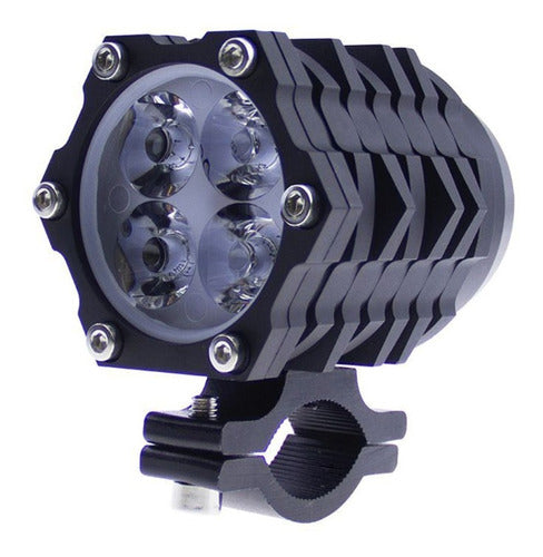 LED Motorcycle Headlight Projector 20W 2000 Lumens High/Low/Inter 0