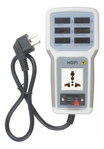 HOPI Tester Consumo Kwh Potencia Voltaje P/consumos HP-9800 0