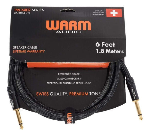 Cable De Parlante Warm Audio Premium Spkr 6 De 1.8 Metros 0