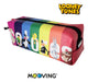 Rectangular Looney Tunes Cartuchera by Mooving with Reinforced Closure 1