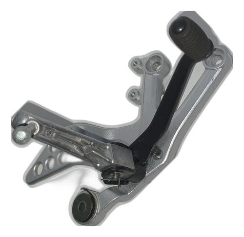 Zanella Front Right Footrest with Details for RZ 25 Pro 5