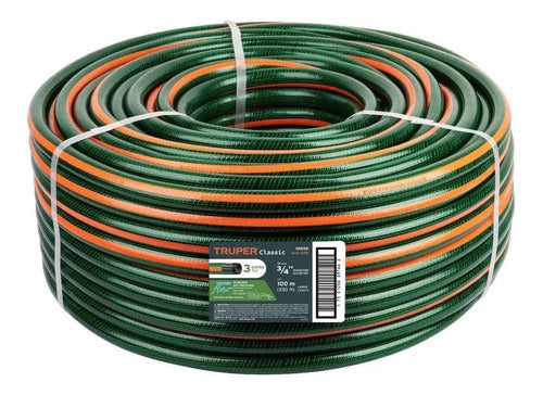 Truper Reinforced Braided 3/4 inch Irrigation Hose 25m Roll 0