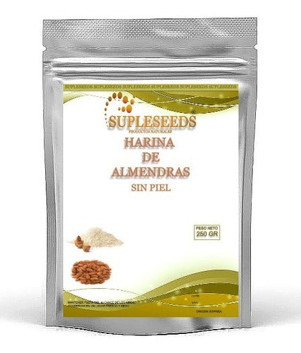 Supleseeds Harina De Almendras Sin Piel Pura X 250 Gr 0