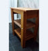 Eucalyptus Vanity 60cm Double Deck - Wood Tabletop for Basin 3