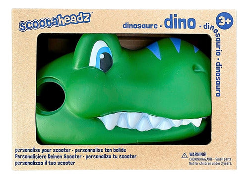 Scootaheadz - Dinosaur Scooter Accessories for Kids 3