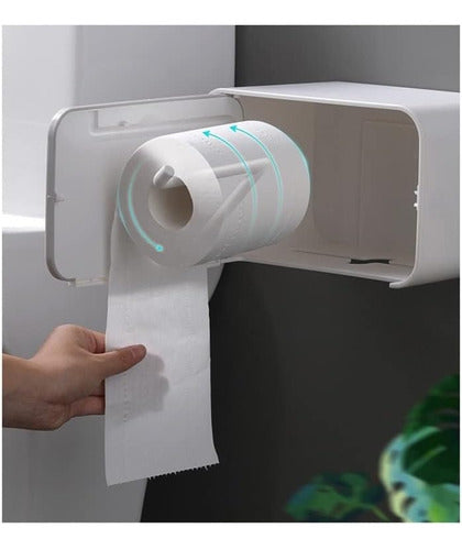 Ecoco Waterproof Wall-Mounted Paper Dispenser 2