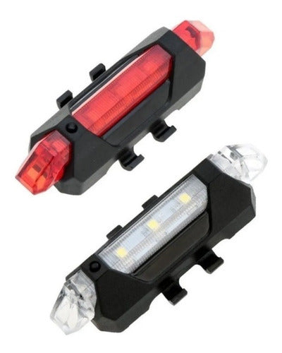 LED Front and Rear Bike Light Set - BS-216 - Star Cicles 1