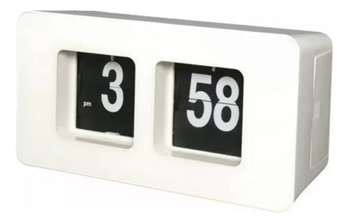 Retro Digital Clock Home Office Vintage Decoration Battery Operated 0