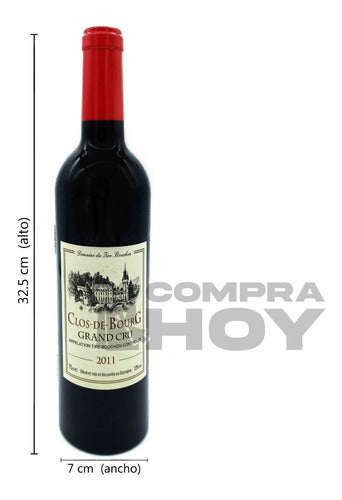 CompraHoy Set Vino 5 Accesorios, Forma De Botella, Ideal Regalo, 12362 3