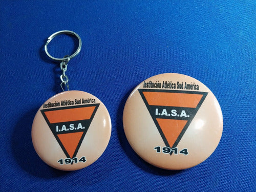 Iasa Sudamèrica, Llavero Destapador + Pin. Todos Los Equipos 3