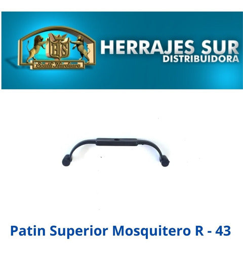 Patín Elástico Para Mosquitero Guía Superior X  10 Unidades 3