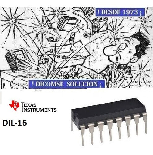 Texas Circuito Integrado TMS4164-15NL Memoria RAM Dinam DIL16 0