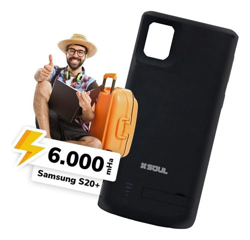 Soul Power Case for Samsung S20+ 6000mAh Charger 2