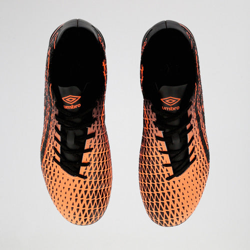 Umbro Mutant Fg Soccer Cleats for Men in Orange and Black | D 3