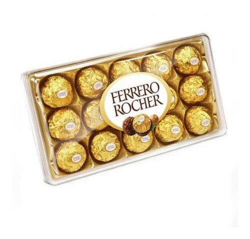 Ferrero Rocher Chocolate Box x12 Units 150g Chocolate x4 1