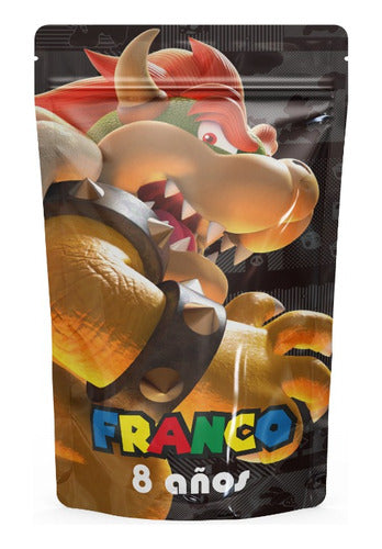 Personalized Mario Bros Candy Bags Souvenir X10 3