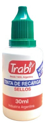 Trabi Stamp Ink 30ml Various Colors 3