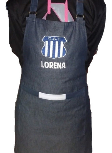 Custom Embroidered Grill Apron from Talleres Cba - Personalized 1