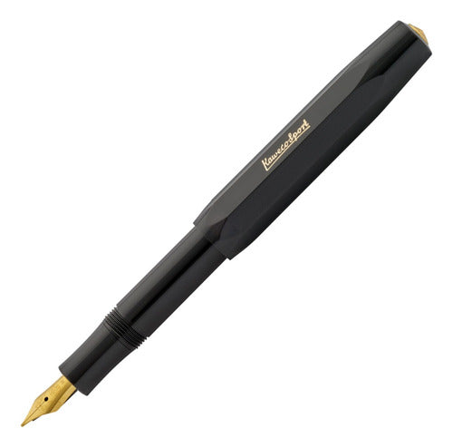 Kaweco Sport Classic Black Fountain Pen Bold Stroke 0