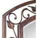 Franklin Iron Works Eden Park Bronce Espejo De Pared Con Arc 0