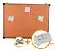 Materia Cork Board 80x100 with Metal Frame 0