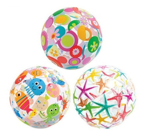 Inflatable Beach Ball 36cm - Perfect Summer Fun for Kids 0