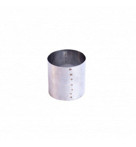 Metal & Co Round Steel Cake Ring 6 X 6 Cm 0