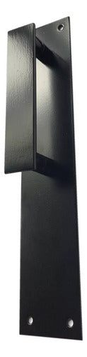 25x5cm Iron Straight Blind Handle Door 4044 0