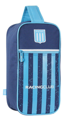 Botinero Neceser Futbol Club Racing Licencia Oficial 5