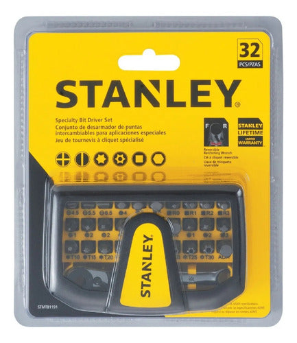 Juego De Puntas Intercambiables Stanley Stmt81191 32 Piezas 1