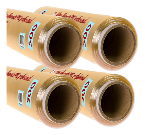 Abuela Marina® Pvc Cling Film 38cm Self-Adhesive Roll 500mt x4 0