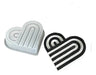 China Silicone Heart-Shaped Mold 0