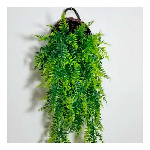 Out Artificial Hanging Plant Branch 80 Cm Wall 3