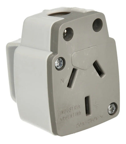 20A Female Plug with 3-Pin High-Consumption Handle 220V MIG 2