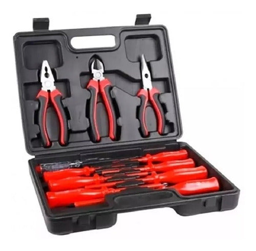 JA Insulated Tool Set 11 Pieces 1000V Screwdrivers Pliers 0