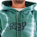 DC Hoodie with Hood Lifestyle Men's Raiser Green-White Fuk 2