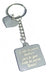 Personalized Engraved Anniversary Calendar Steel Keychain 4