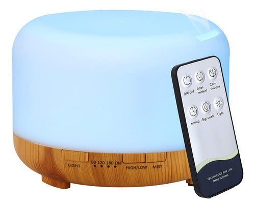 Generic Humidifier, Aromatizer, Purifier and Lamp with Remote Control 0