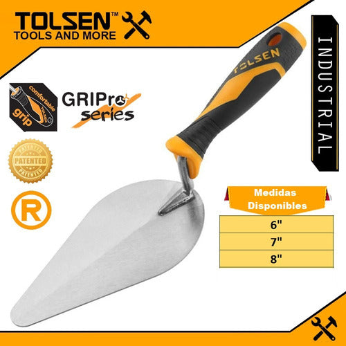 Tolsen Masonry Trowel 200 Mm / 8 Inches - 41053 1