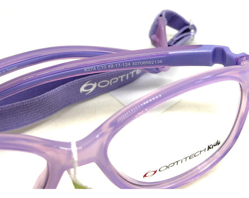 Flexible Optitech Kids K074 Children's Eyeglasses Boy Girl 14