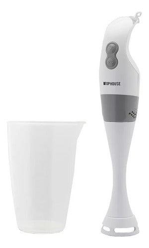 Mini Hand Mixer with 2 Speeds, Including Measuring Cup. 500 W 0