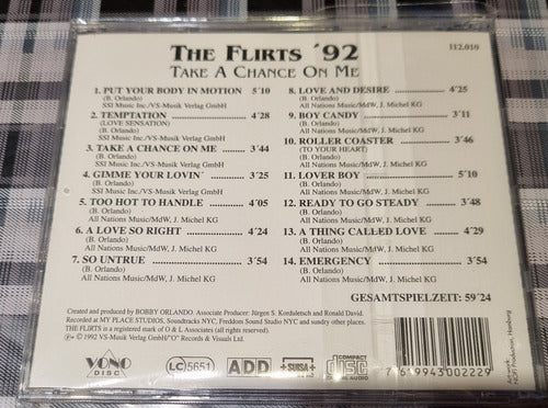 The Flirts - Take A Chance On Me - Cd Importado 1