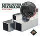 Perticari Square Structural Pipe Iron 45 X 45 X 6 Mts 1