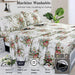 FADFAY Rose Sheets Floral Bed Sheets Queen 100% Cotton Off White 2