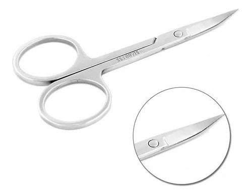 Charm Limit Curved/Straight Cuticle Scissors for Nose Hair, Eyebrows, and Nails 0