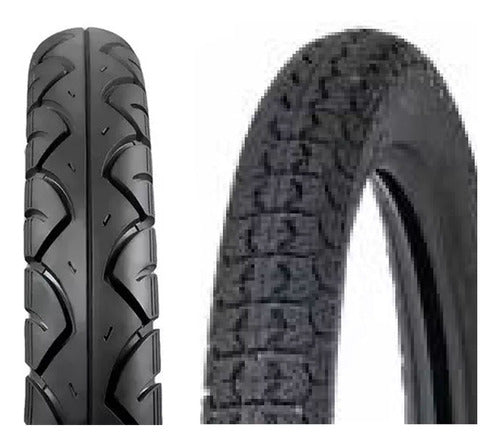 Guerrero Trip 110 Motorcycle Tire Set 0