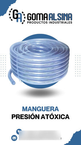 Manguera Atox Alimentos 1/4 Pulgada (6mm) X 50mts 2