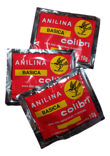 Anilina Basica Colibri Sobre X 10g Color Caoba 0